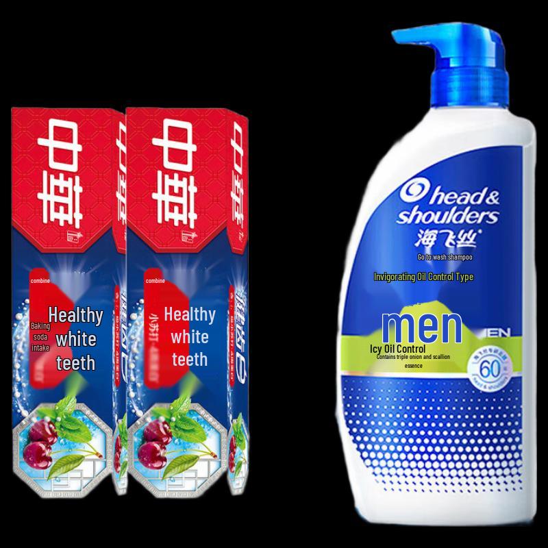 Zhonghua Healthy Teeth Whitening Toothpaste & Men s Shampoo Set
Zhonghua Healthy Teeth Whitening Toothpaste & Men s Shampoo Set
