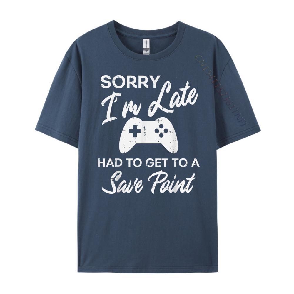 Gamer Sorry Im Late Save Point Funny Men Boys Kids Teens Graphic T Shirts 100 Cotton Mens TShirts Big Size 3XL
Gamer Sorry Im Late Save Point Funny Men Boys Kids Teens Graphic T Shirts 100 Cotton Mens TShirts Big Size 3XL