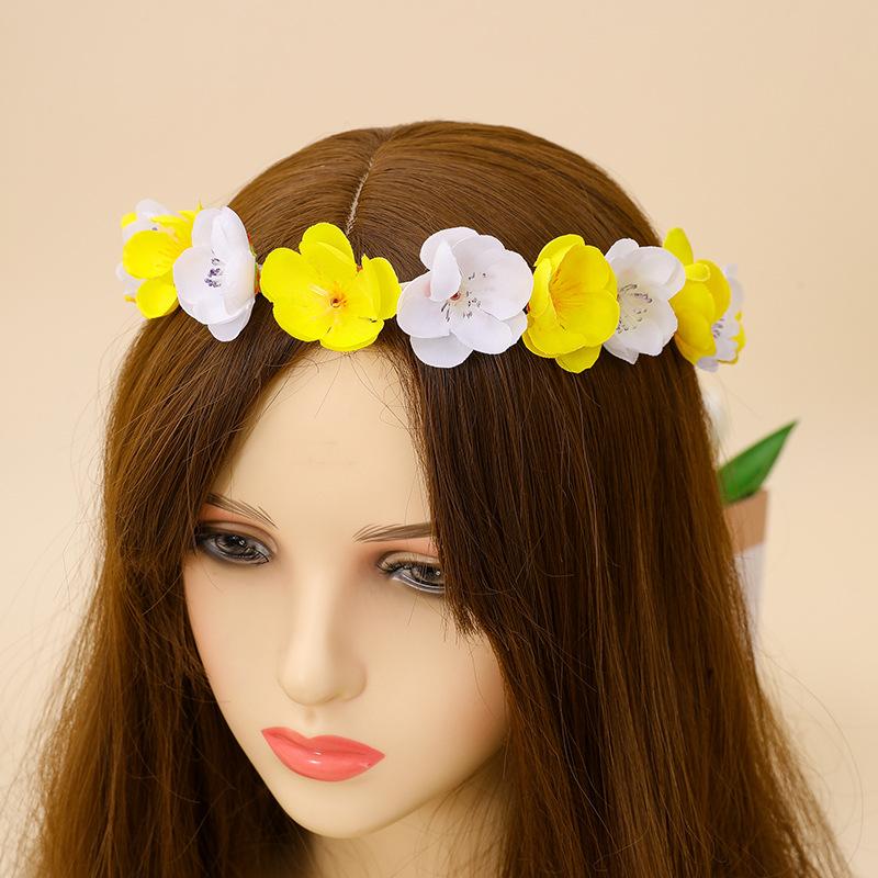 Artificial Flower Headband Lightweight Floral Hair Wreath Bohemian Headband Reusable Adjustable Headband For Photo Shoot Daily
Artificial Flower Headband Lightweight Floral Hair Wreath Bohemian Headband Reusable Adjustable Headband For Photo Shoot Daily