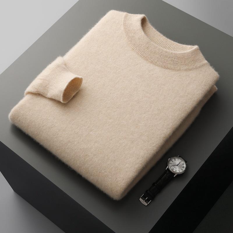 Men s Half-High Neck Cashmere Sweater: Autumn/Winter Pure Wool Knit Pullover, Solid Color, Thick Base Layer. 3XL
Men s Half-High Neck Cashmere Sweater: Autumn/Winter Pure Wool Knit Pullover, Solid Color, Thick Base Layer. 3XL