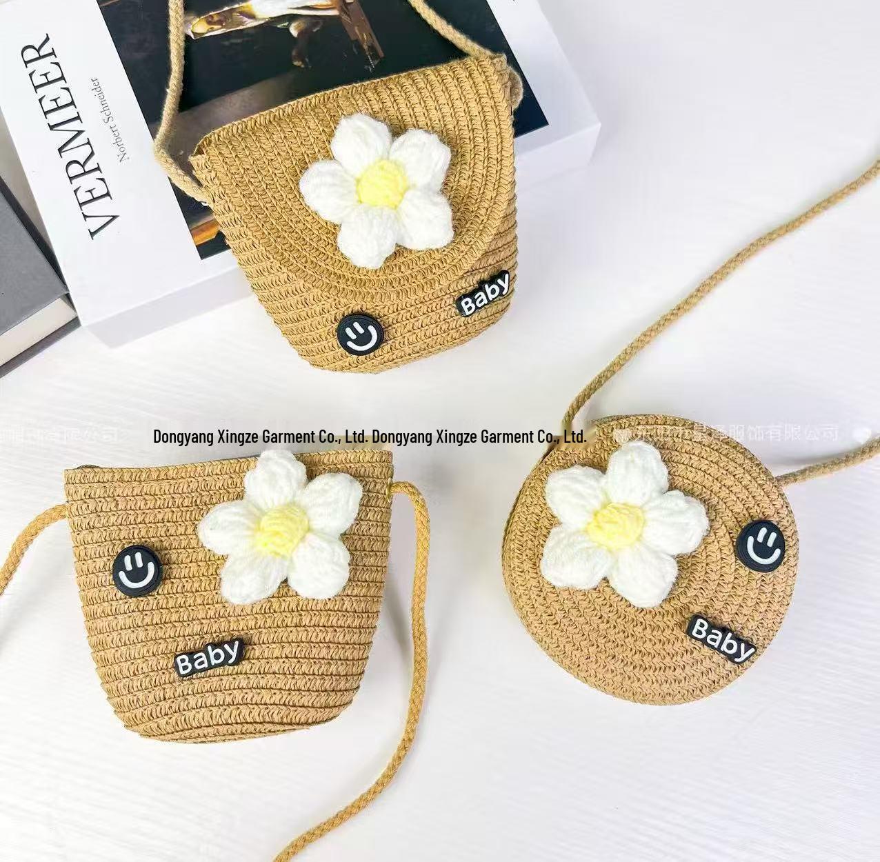 Весенняя детская мини соломенная сумка кроссбоди - Милый круглый дизайн для детей Small Bag (approx. 14x12cm)
Весенняя детская мини соломенная сумка кроссбоди - Милый круглый дизайн для детей Small Bag (approx. 14x12cm)