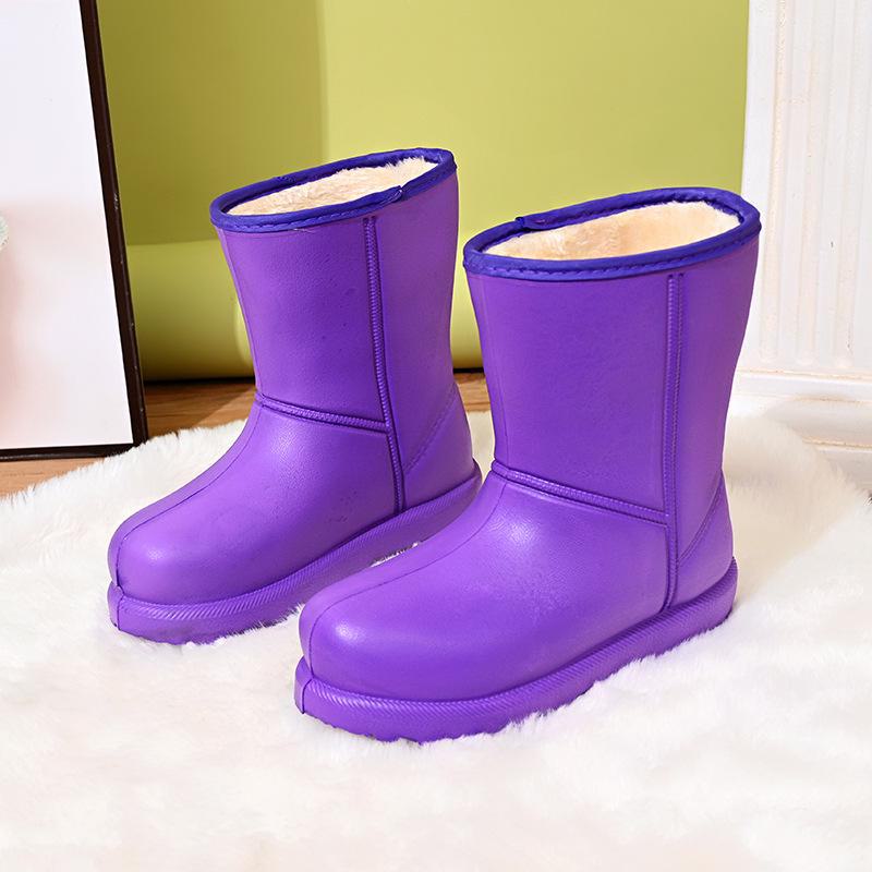 Чорні зимові черевики унісекс 2024: Оксамит, водонепроникний, легкий, потовщений EVA для тепла 40 фіолетовий
Чорні зимові черевики унісекс 2024: Оксамит, водонепроникний, легкий, потовщений EVA для тепла 40 фіолетовий