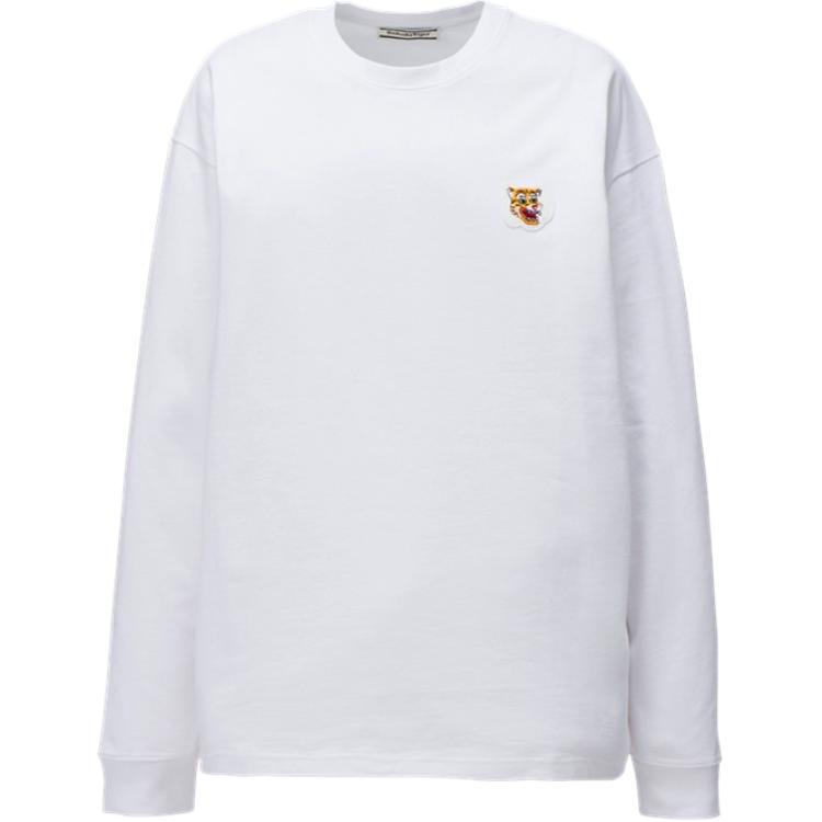 Onitsuka Tiger Logo Drop Shoulder Pullover Round Neck Long Sleeve Sweatshirt Unisex sweatshirt White 2183B431-100 XS
Onitsuka Tiger Logo Drop Shoulder Pullover Round Neck Long Sleeve Sweatshirt Unisex sweatshirt White 2183B431-100 XS