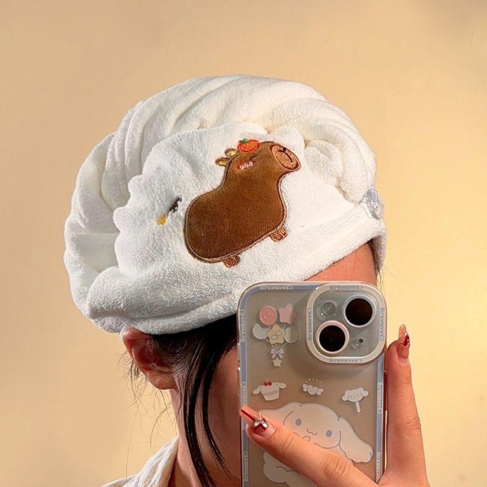 Шапочка для купания капибары Коралловая велюровая мочалка Горячая распродажа Повязка на голову Шарф Принадлежности для ванной комнаты 3
Шапочка для купания капибары Коралловая велюровая мочалка Горячая распродажа Повязка на голову Шарф Принадлежности для ванной комнаты 3