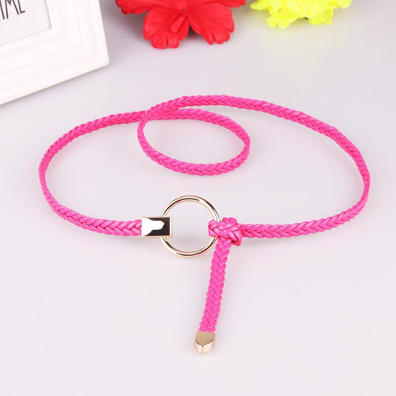 Handmade Pu Material Ladies Narrow Belt With Smooth Clasp For Summer Fashion фуксія
Handmade Pu Material Ladies Narrow Belt With Smooth Clasp For Summer Fashion фуксія