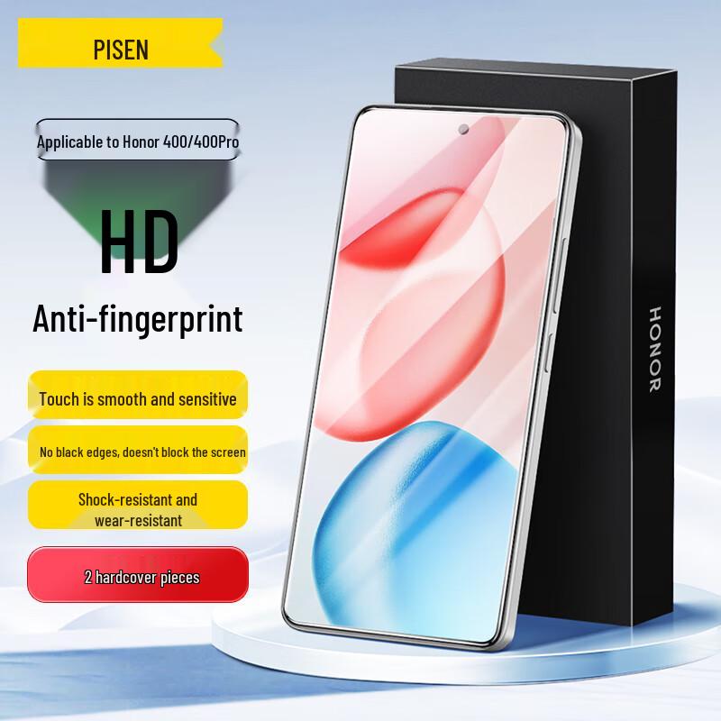 Pisen Honor Phone Screen Protectors (2-Pack) Honor 400/400 Pro
Pisen Honor Phone Screen Protectors (2-Pack) Honor 400/400 Pro