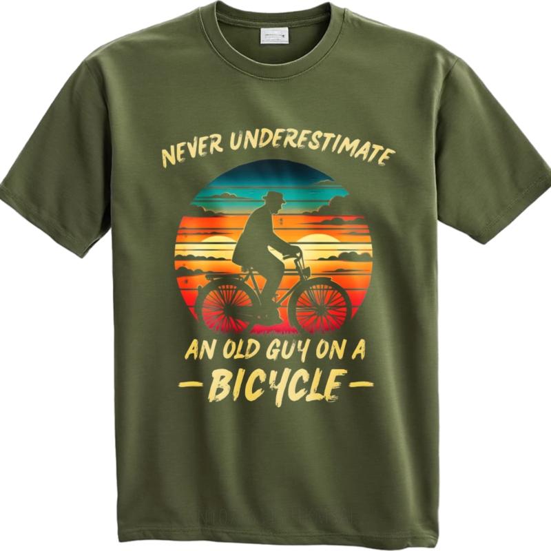 Minimalist Tshirt Casual Tee Travel For men Oneck tshirt Plus Size Never Underestimate An Old Guy On A Bicycle Everyday Top tees 4XL
Minimalist Tshirt Casual Tee Travel For men Oneck tshirt Plus Size Never Underestimate An Old Guy On A Bicycle Everyday Top tees 4XL
