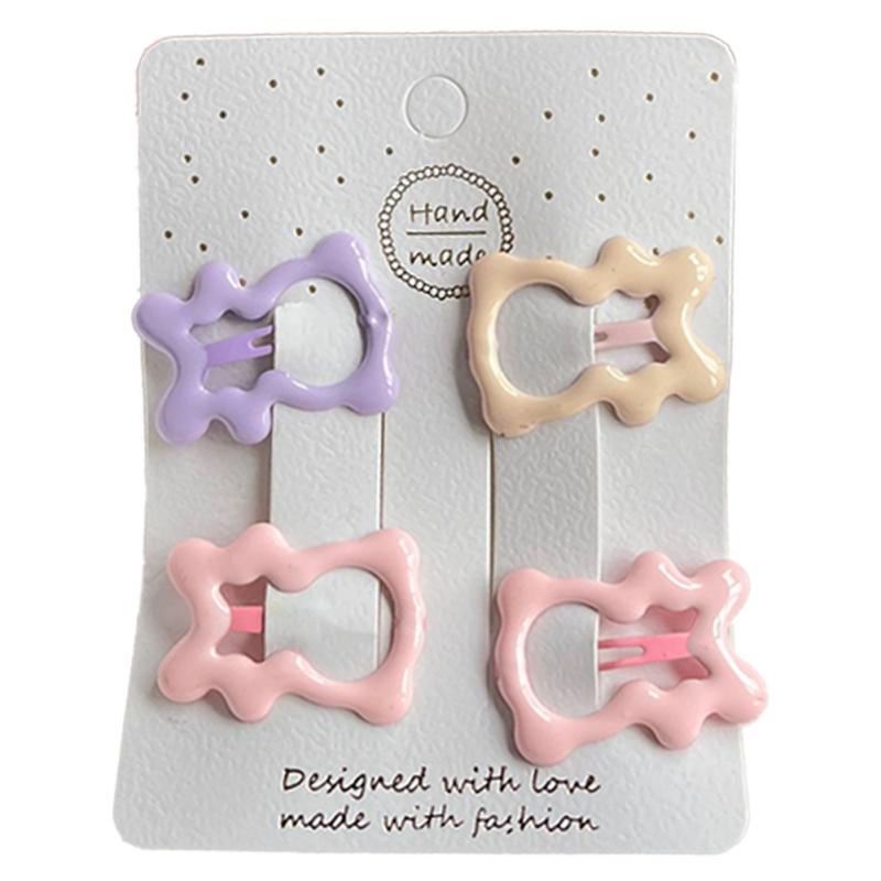 4 шт. Детские заколки для волос, геометрические заколки для волос, заколки для волос для девочек, заколки для челки, детские аксессуары для волос
4 шт. Детские заколки для волос, геометрические заколки для волос, заколки для волос для девочек, заколки для челки, детские аксессуары для волос