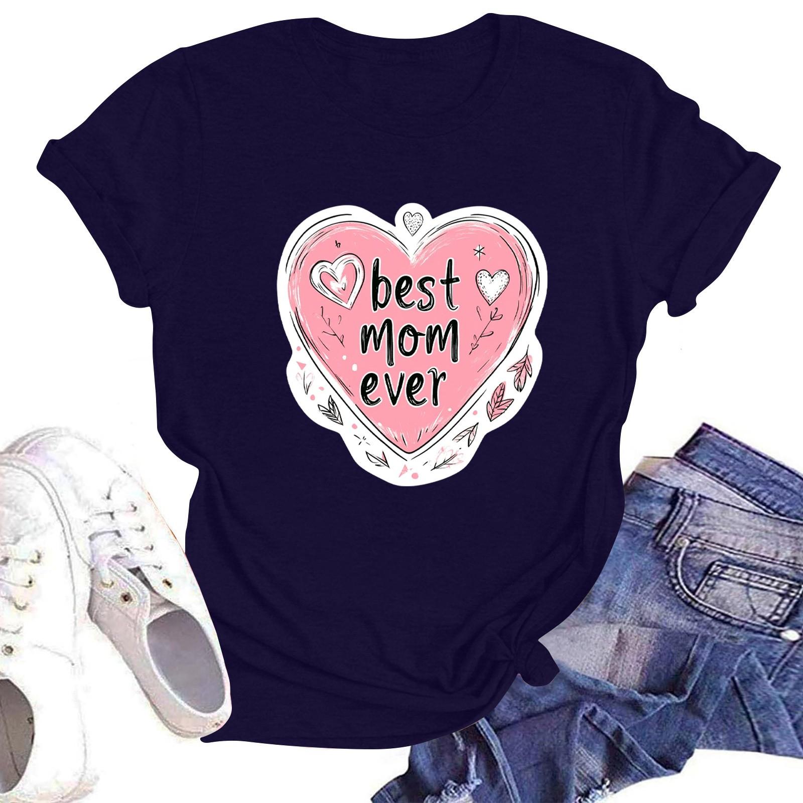 Женская повседневная футболка с круглым вырезом и короткими рукавами с принтом M
Женская повседневная футболка с круглым вырезом и короткими рукавами с принтом M