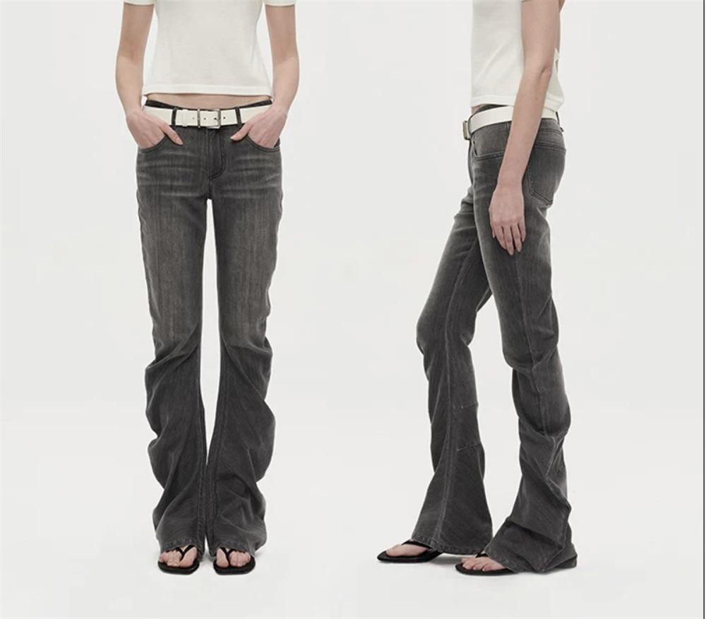3D Cut Black/Blue Scythe Flare Low-Rise Denim Pants XS
3D Cut Black/Blue Scythe Flare Low-Rise Denim Pants XS