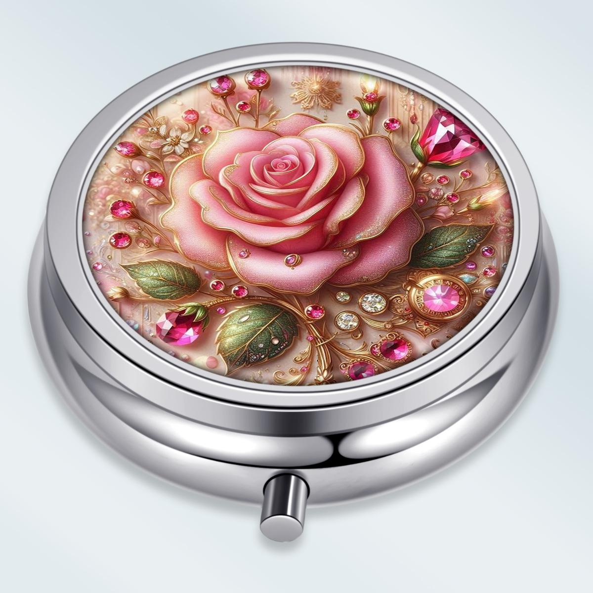 Portable Pill Box with 3 Compartments, Mini Metal Medicine Organizer Case, Cute Printed Pill Container for Vitamins, Pills, Jewelry, Travel, Daily Use різнокольоровий
Portable Pill Box with 3 Compartments, Mini Metal Medicine Organizer Case, Cute Printed Pill Container for Vitamins, Pills, Jewelry, Travel, Daily Use різнокольоровий