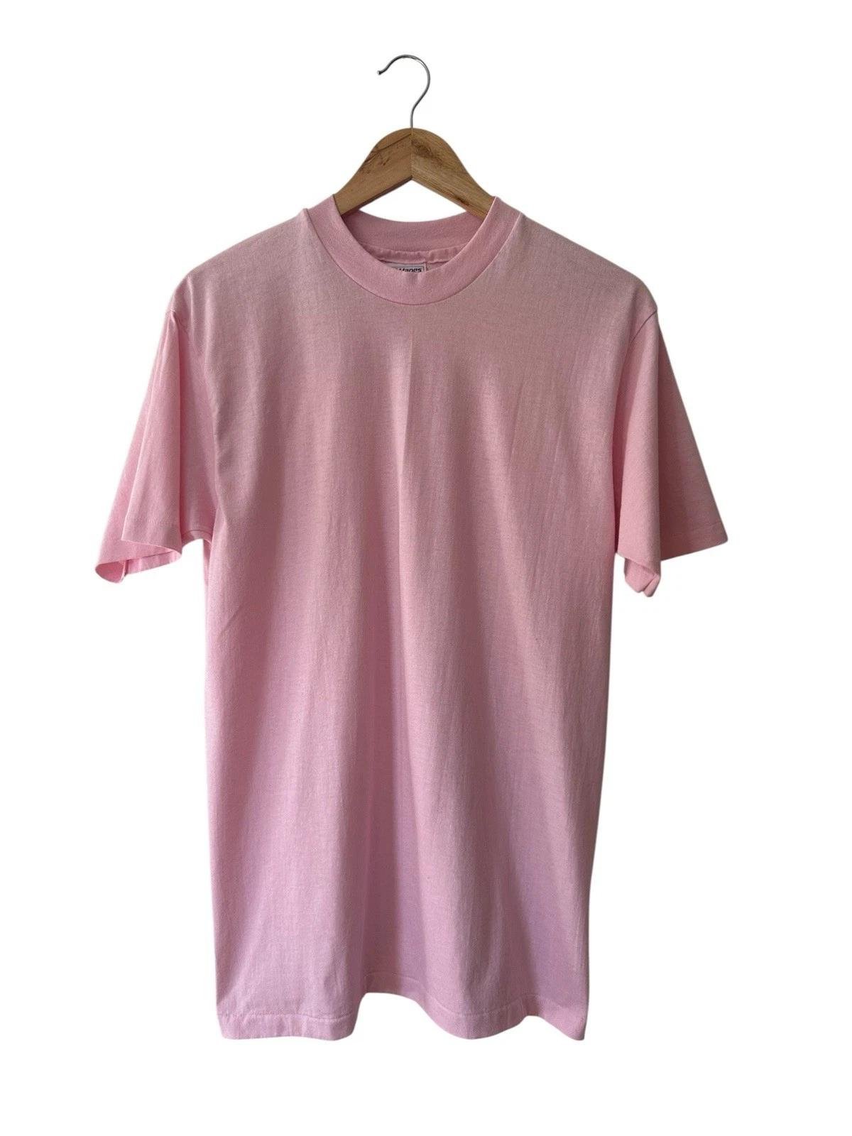 Vintage Hanes 50/50 Light Pink Blank T Shirt Men’s Medium USA Single Stitch 2XL
Vintage Hanes 50/50 Light Pink Blank T Shirt Men’s Medium USA Single Stitch 2XL