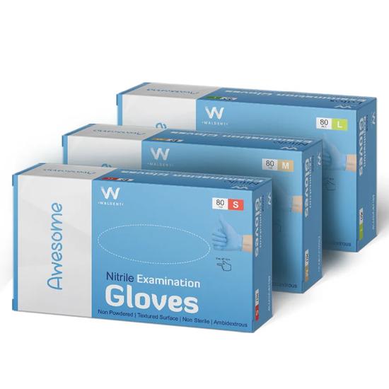 Waldent Nitrile Medical Examination Gloves
Waldent Nitrile Medical Examination Gloves