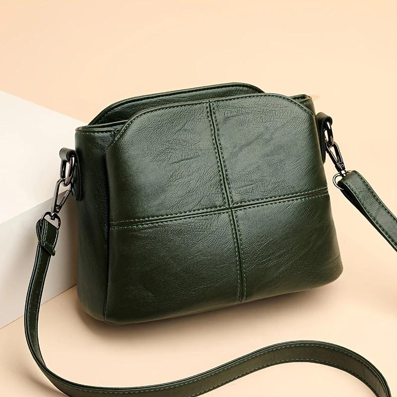 Crossbody Bag Classic Quilted Shoulder Bag with Adjustable Shoulder Strap Lightweight and Versatile Suitable for Daily Use зелений
Crossbody Bag Classic Quilted Shoulder Bag with Adjustable Shoulder Strap Lightweight and Versatile Suitable for Daily Use зелений