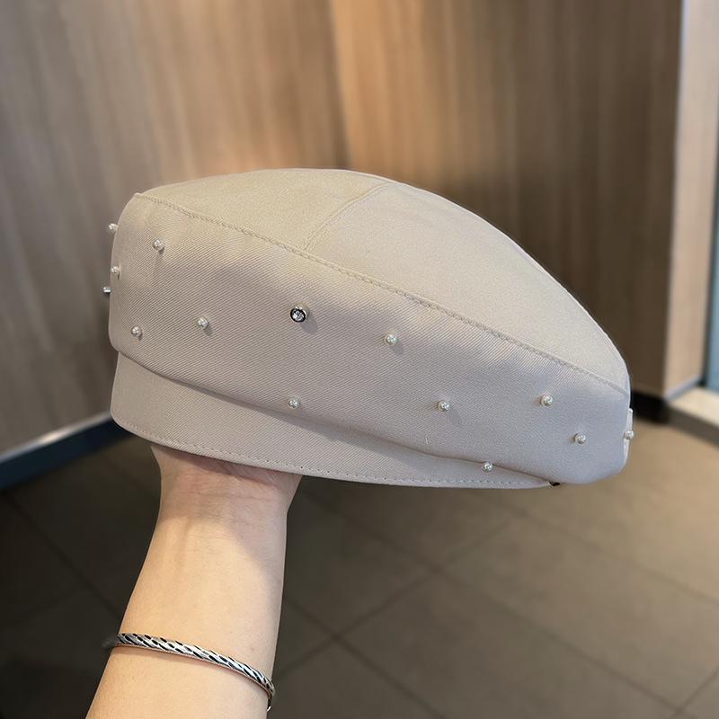 Женский берет со стразами и перламутром, модная весенне-осенняя универсальная шляпа с характером, японская ретро-шляпа с рисунком на лице 54-58cm бежевый
Женский берет со стразами и перламутром, модная весенне-осенняя универсальная шляпа с характером, японская ретро-шляпа с рисунком на лице 54-58cm бежевый