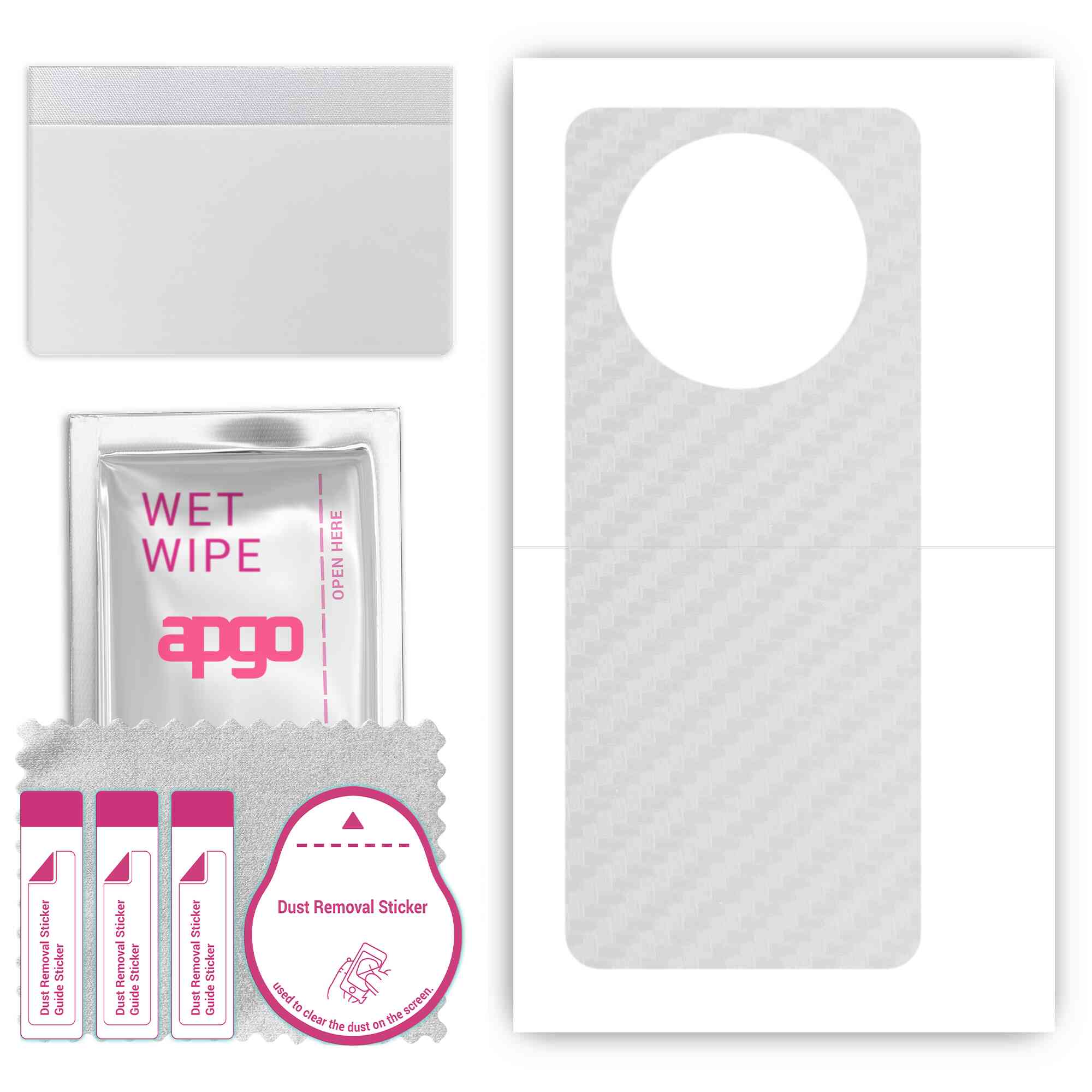 apgo Protective Skin Sticker for the back compatible with Huawei Mate X5, Wrap Film, Foil, Vinyl - Pattern Transparent Carbon
apgo Protective Skin Sticker for the back compatible with Huawei Mate X5, Wrap Film, Foil, Vinyl - Pattern Transparent Carbon