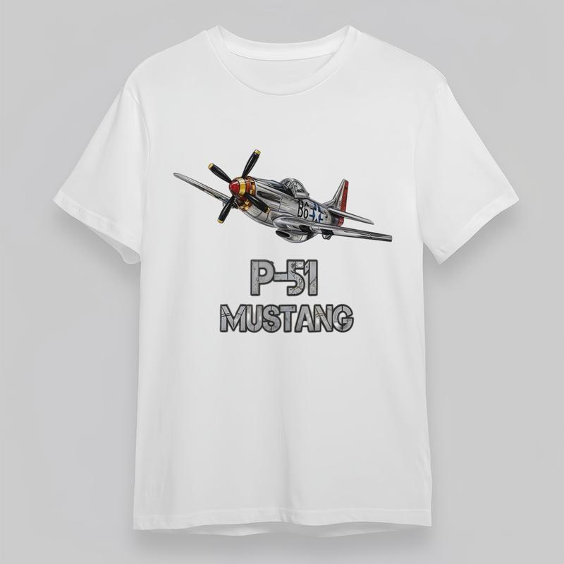 Women s Plus Size Fashion Classic T-Shirt P - 51 Mustang Warplane Graphic Tee 4XL
Women s Plus Size Fashion Classic T-Shirt P - 51 Mustang Warplane Graphic Tee 4XL