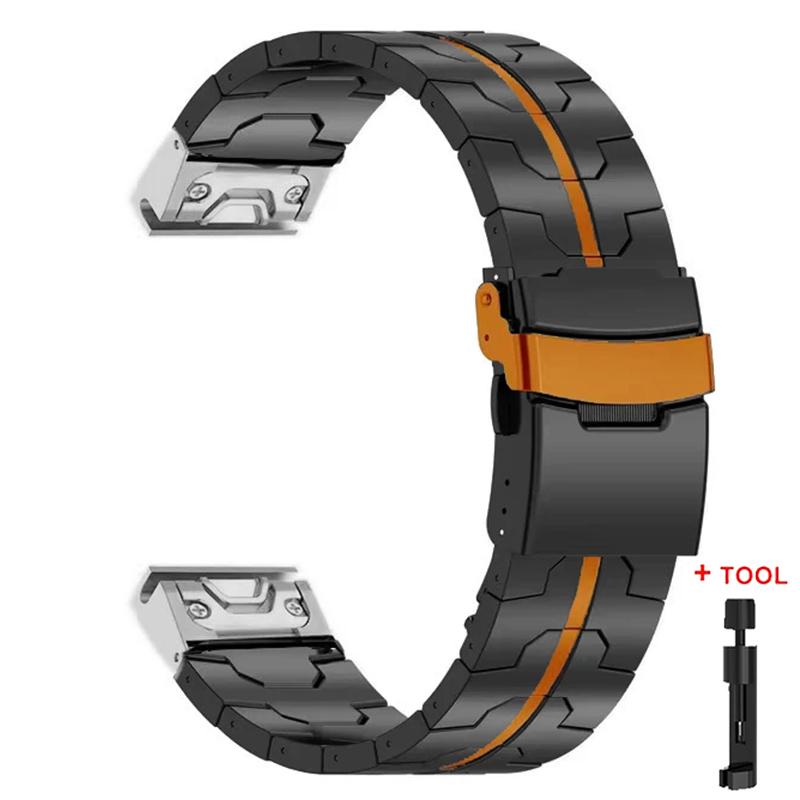 Титановий металевий ремінець для Garmin Fenix 7 8 47 мм Instinct 2X Solar Epix Pro 51 мм Ремінець Quick Fit 22 мм 26 мм для смарт-годинника Garmin Quick Fit 22mm
Титановий металевий ремінець для Garmin Fenix 7 8 47 мм Instinct 2X Solar Epix Pro 51 мм Ремінець Quick Fit 22 мм 26 мм для смарт-годинника Garmin Quick Fit 22mm