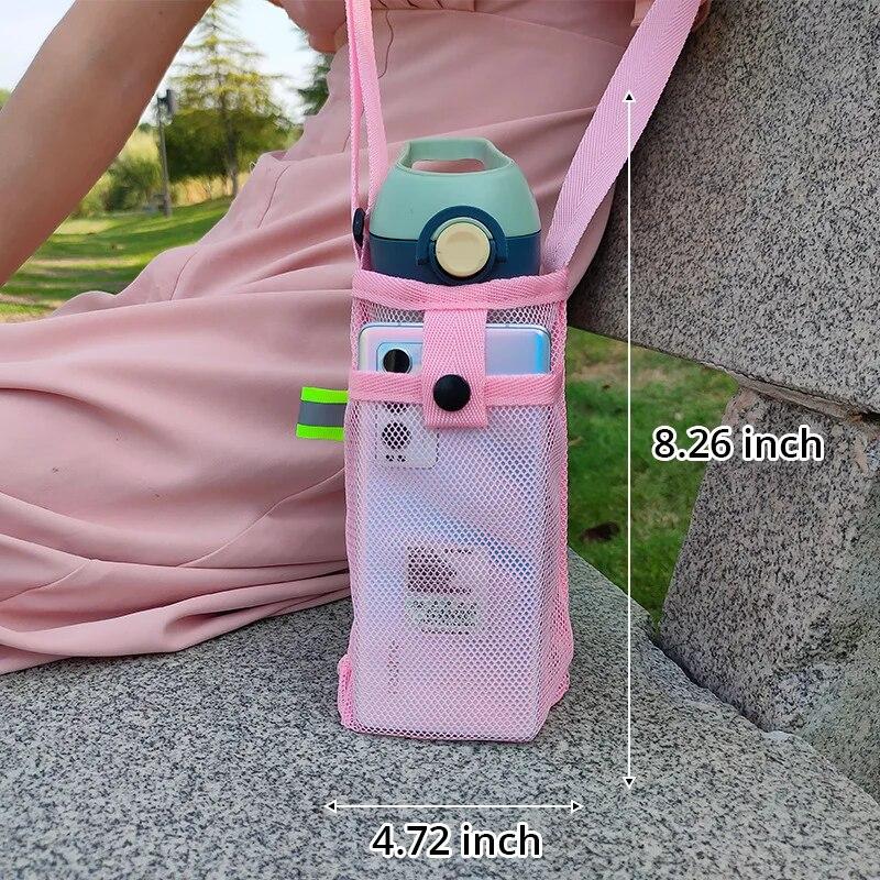 1 шт., сетчатая сумка для хранения через плечо, защитный чехол для стакана с водой, сетка для бутылок для молока и чая, детская сетка для бутылок с водой
1 шт., сетчатая сумка для хранения через плечо, защитный чехол для стакана с водой, сетка для бутылок для молока и чая, детская сетка для бутылок с водой