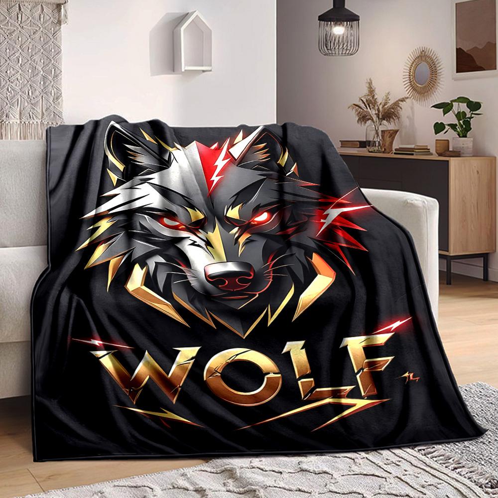 1PC Wolf Emblem Print Blanket, Soft Throw Blanket - Warm & Cozy for Couch, Bed, Office, and Travel yy250912167 75x90cm
1PC Wolf Emblem Print Blanket, Soft Throw Blanket - Warm & Cozy for Couch, Bed, Office, and Travel yy250912167 75x90cm