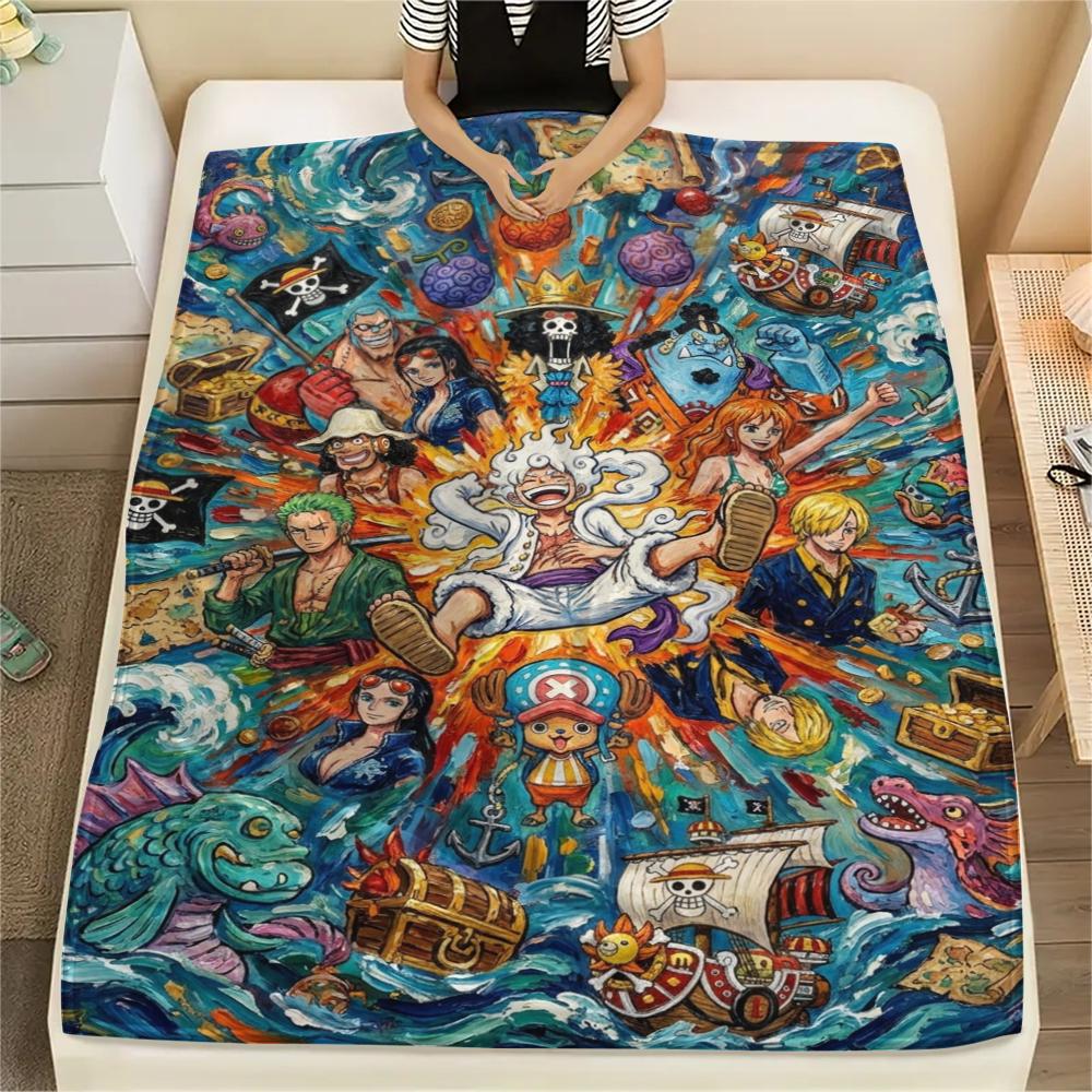 1Pc One Piece Print Flannel Blanket, High quality Comfortable for All Seasons, Home Decor, Warmth and Comfort, Perfect for Christmas Gifts 80cm x 120cm
1Pc One Piece Print Flannel Blanket, High quality Comfortable for All Seasons, Home Decor, Warmth and Comfort, Perfect for Christmas Gifts 80cm x 120cm