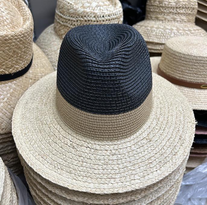 Luxury New Summer Raffia Straw Sun Hats For Women Fashion Flat Brim Beach Hat Travel Dress Cap Chapeau Femme Korea Designer Hat 54-58cm чорний
Luxury New Summer Raffia Straw Sun Hats For Women Fashion Flat Brim Beach Hat Travel Dress Cap Chapeau Femme Korea Designer Hat 54-58cm чорний