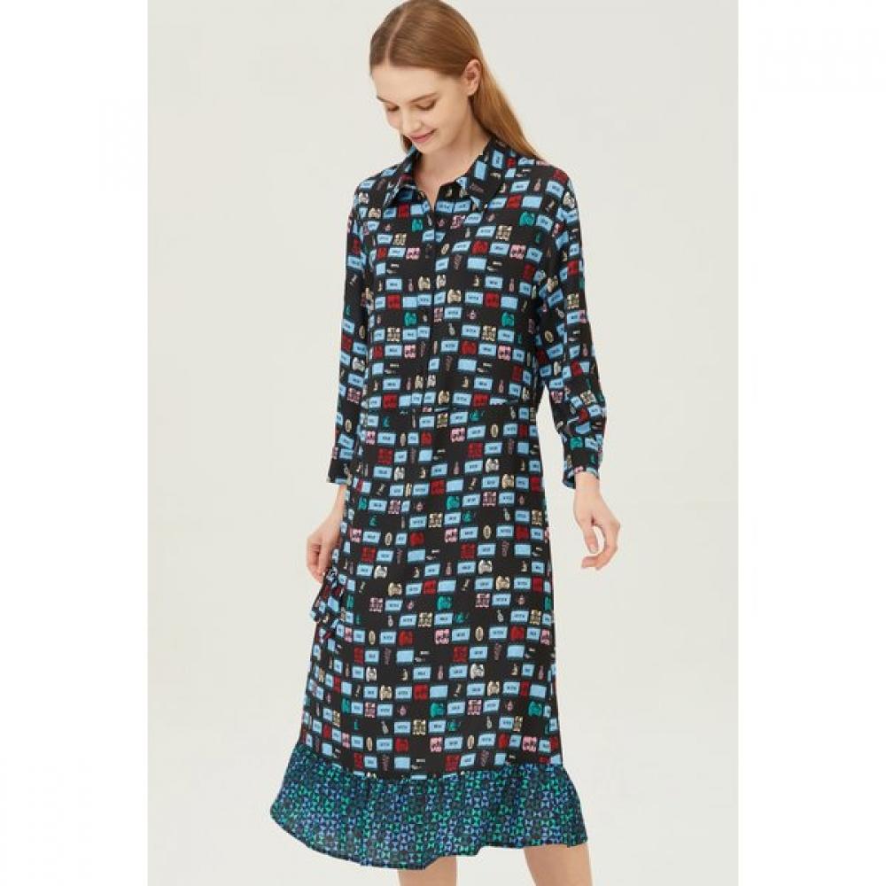Benetton Vita Allover Dress Baop04411 BK/42
Benetton Vita Allover Dress Baop04411 BK/42