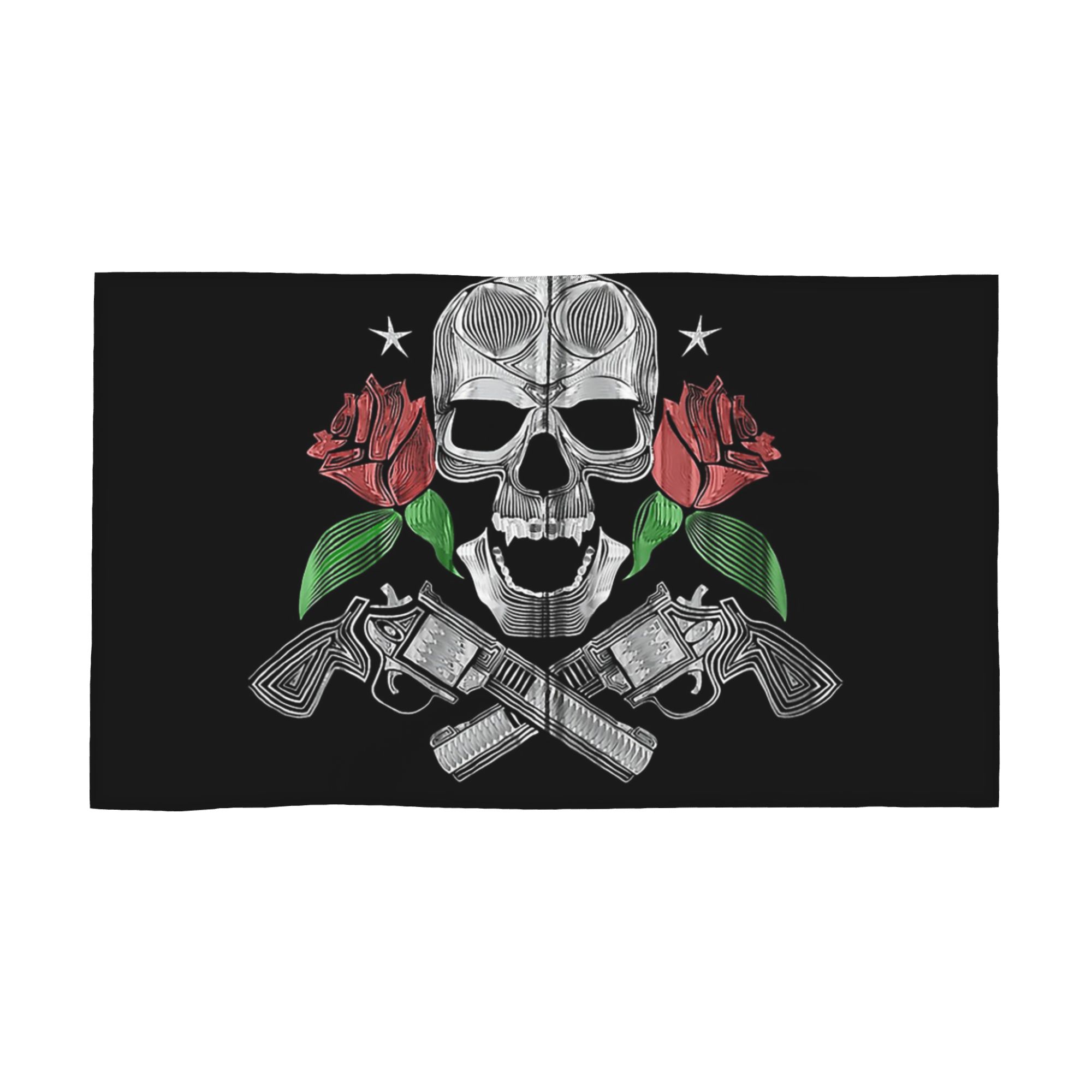 Red Roses with Guns and Skull Design Zip Hoodie Soft Face Towel Quick Dry Pool Bath Cotton Towels Breathable W30*H60(CM)
Red Roses with Guns and Skull Design Zip Hoodie Soft Face Towel Quick Dry Pool Bath Cotton Towels Breathable W30*H60(CM)