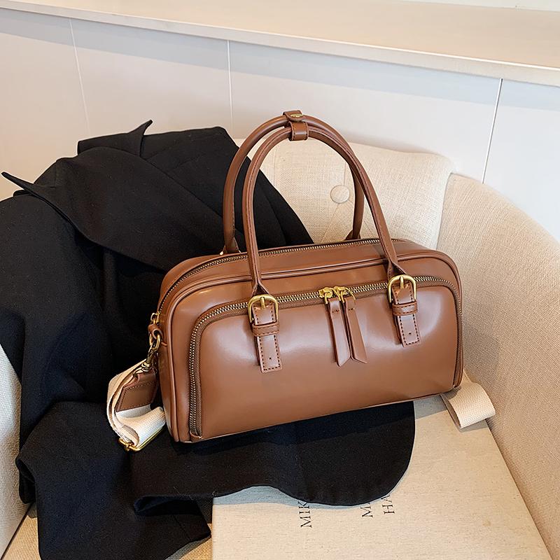 Большая вместительная винтажная сумка женская осенне-зимняя новая универсальная сумка-портфель для мужчин, дорожная сумка через плечо на одно плечо