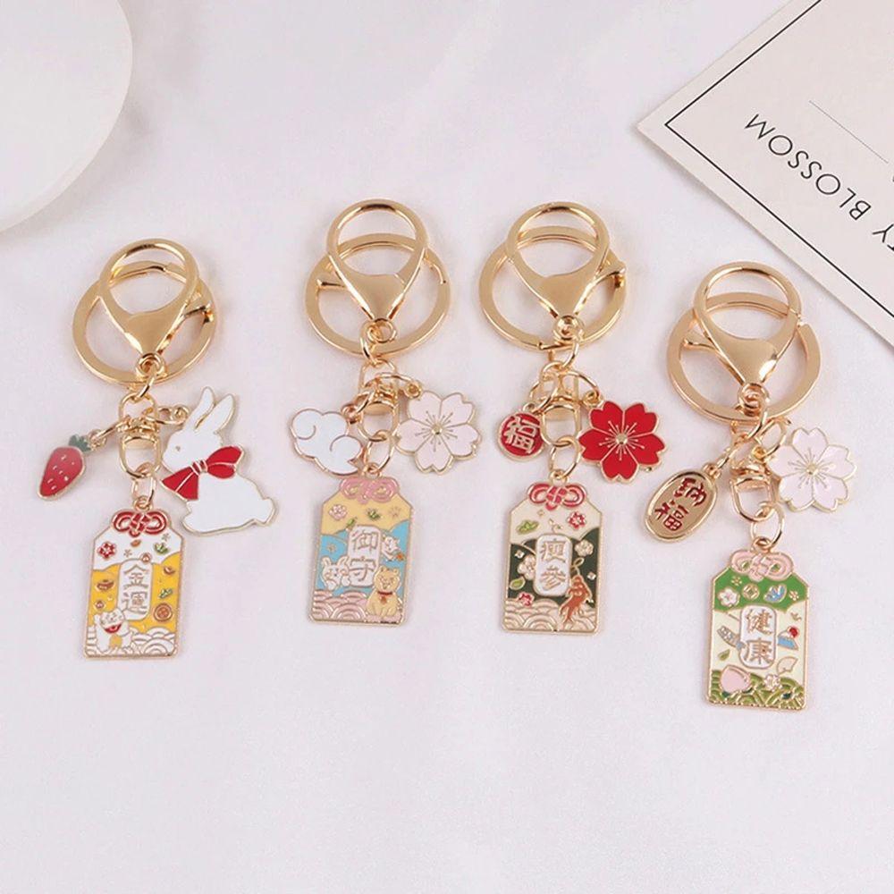 Ring Bag Pendant Car Keyring Anime Rabbit Zinc Zinc Alloy Keychain Cherry Blossom Keyring Cartoon Keychain
Ring Bag Pendant Car Keyring Anime Rabbit Zinc Zinc Alloy Keychain Cherry Blossom Keyring Cartoon Keychain