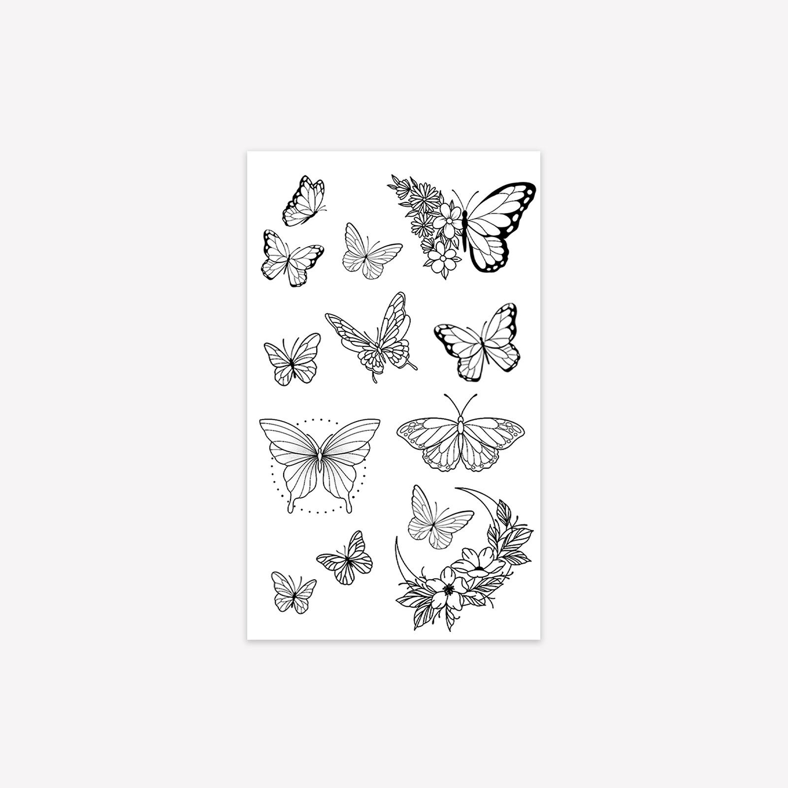Butterfly Tattoo Sticker Waterproof Long-Lasting Advanced Sense Clavicle Arm Temporary Tattoo Sticker 9*15
Butterfly Tattoo Sticker Waterproof Long-Lasting Advanced Sense Clavicle Arm Temporary Tattoo Sticker 9*15