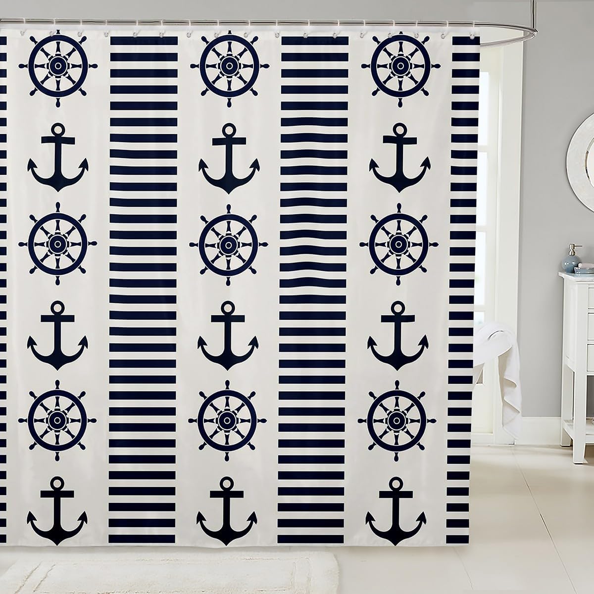 Ocean Wave Shower Curtain Japanese Hokusai Bathroom Shower Curtain Sets for Young Vintage Abstract Sea Waves Fabric Shower 90x180CM
Ocean Wave Shower Curtain Japanese Hokusai Bathroom Shower Curtain Sets for Young Vintage Abstract Sea Waves Fabric Shower 90x180CM