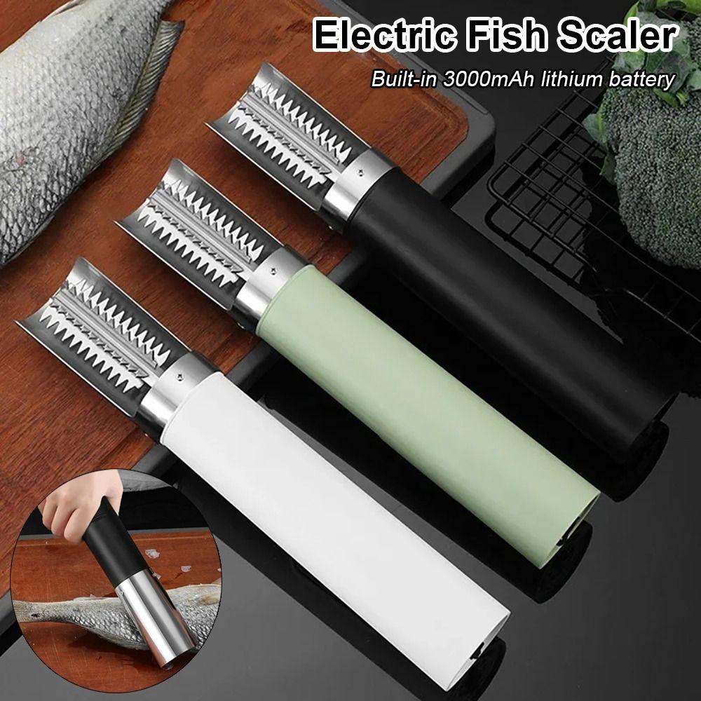 1Pcs Wireless Fish Scale Remover Cleaner Portable Scaler Scraper for Seafood Kitchen Tools Green
1Pcs Wireless Fish Scale Remover Cleaner Portable Scaler Scraper for Seafood Kitchen Tools Green
