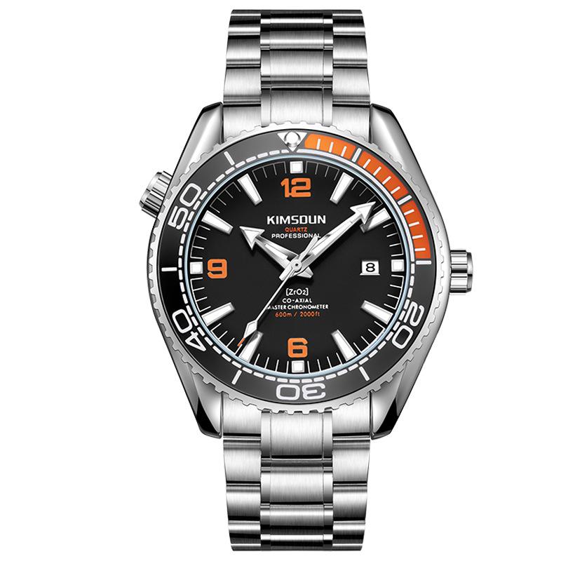 KIMSDUN Мужские роскошные спортивные часы, модные деловые водонепроницаемые светящиеся кварцевые часы для мужчин, наручные часы из нержавеющей стали с календарем чёрный
KIMSDUN Мужские роскошные спортивные часы, модные деловые водонепроницаемые светящиеся кварцевые часы для мужчин, наручные часы из нержавеющей стали с календарем чёрный