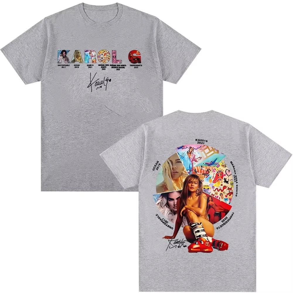 Printed Karol G Tropicoketa Album Pattern 2026 Summer Retro Popular Fashion Cotton Tshirt Unisexs Womens Casual City Clothing S
Printed Karol G Tropicoketa Album Pattern 2026 Summer Retro Popular Fashion Cotton Tshirt Unisexs Womens Casual City Clothing S