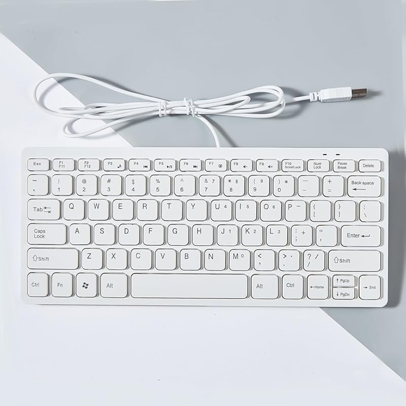 usb wired keyboard compact pantograph membrane English sequence 78 keys mini keyboard small size slim design With 1.5m cord PC/Laptop/Computer Windows
usb wired keyboard compact pantograph membrane English sequence 78 keys mini keyboard small size slim design With 1.5m cord PC/Laptop/Computer Windows