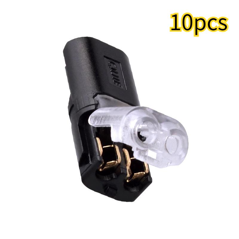 10/20/30/40Pcs 2 Pin Double-Wire Plug-in Connector Pluggable LED Wire Connectors D2 Direct Quick Connector Set Easy Installation
10/20/30/40Pcs 2 Pin Double-Wire Plug-in Connector Pluggable LED Wire Connectors D2 Direct Quick Connector Set Easy Installation