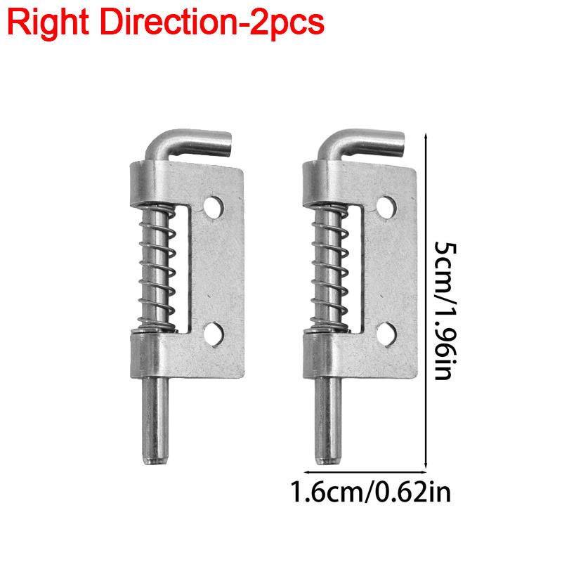 2-10PCS Spring Loaded Latch Pin 304 Stainless Steel Window Cabinet Door Hinges Security Door Bolt Latches for Household Hardware
2-10PCS Spring Loaded Latch Pin 304 Stainless Steel Window Cabinet Door Hinges Security Door Bolt Latches for Household Hardware
