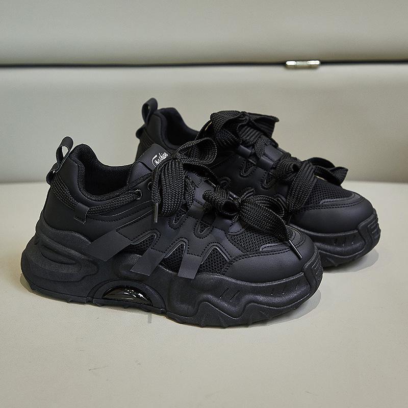 Trendy new dad shoes women s autumn student sports running casual platform shoes FB6602 40 чёрный
Trendy new dad shoes women s autumn student sports running casual platform shoes FB6602 40 чёрный