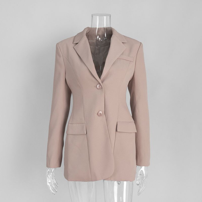Slim fit Suit V-neck Waist Hugging Slimming Commuter Blazers Women Commuter Suit Jacket Women Light brown M
Slim fit Suit V-neck Waist Hugging Slimming Commuter Blazers Women Commuter Suit Jacket Women Light brown M