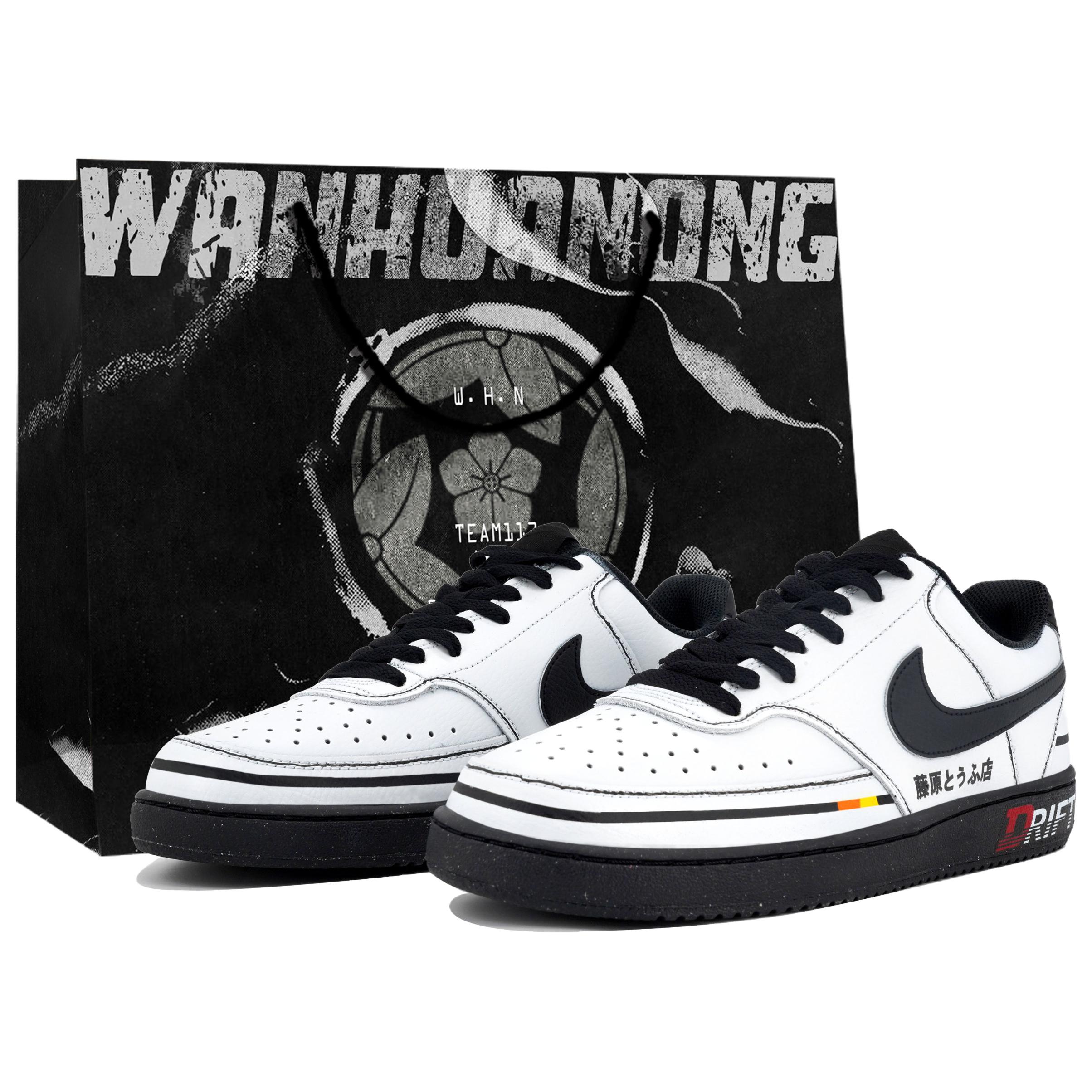 Nike Court Vision Low Quick Dry Impact Resistance Low top Skateboard Shoes Unisex Black White DH2987-002(Team113-S-BOX) 42
Nike Court Vision Low Quick Dry Impact Resistance Low top Skateboard Shoes Unisex Black White DH2987-002(Team113-S-BOX) 42