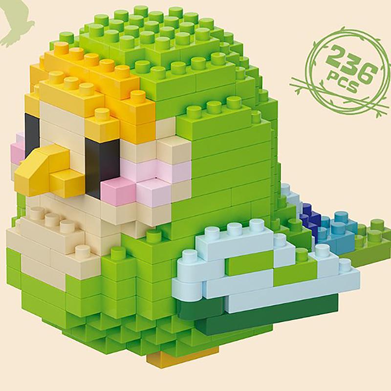 Cute 3D Bird Parrot Bricks Model Toys Children Teen Educational Puzzle Toy Cartoon Animals Assemble Toys For Kids Gifts
Cute 3D Bird Parrot Bricks Model Toys Children Teen Educational Puzzle Toy Cartoon Animals Assemble Toys For Kids Gifts