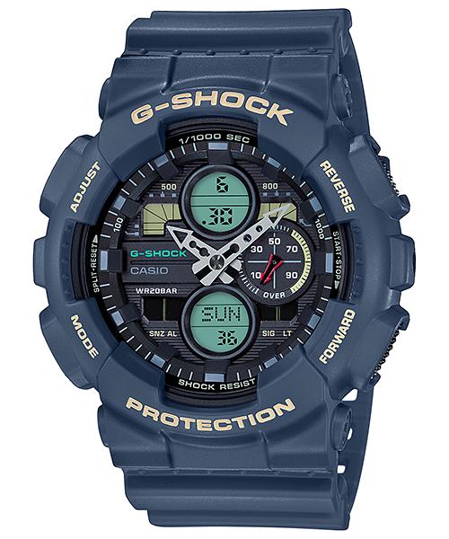 Casio G-SHOCK Men s Resin 200M Water Resistant Digital Shock Resistant Quartz Watch GA-140-2A синий
Casio G-SHOCK Men s Resin 200M Water Resistant Digital Shock Resistant Quartz Watch GA-140-2A синий