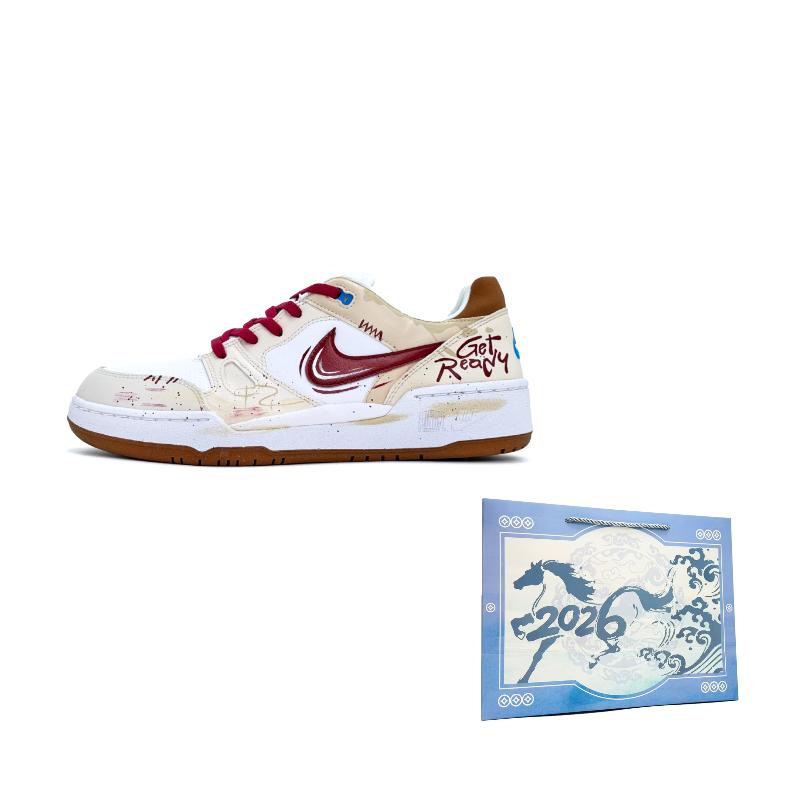 Nike Full Force Luck On Your Side Abrasion Resistant Abrasion Resistant Low top Skateboard Shoes Men s Red Brown HJ3485-121(Tean1745--X) 41
Nike Full Force Luck On Your Side Abrasion Resistant Abrasion Resistant Low top Skateboard Shoes Men s Red Brown HJ3485-121(Tean1745--X) 41