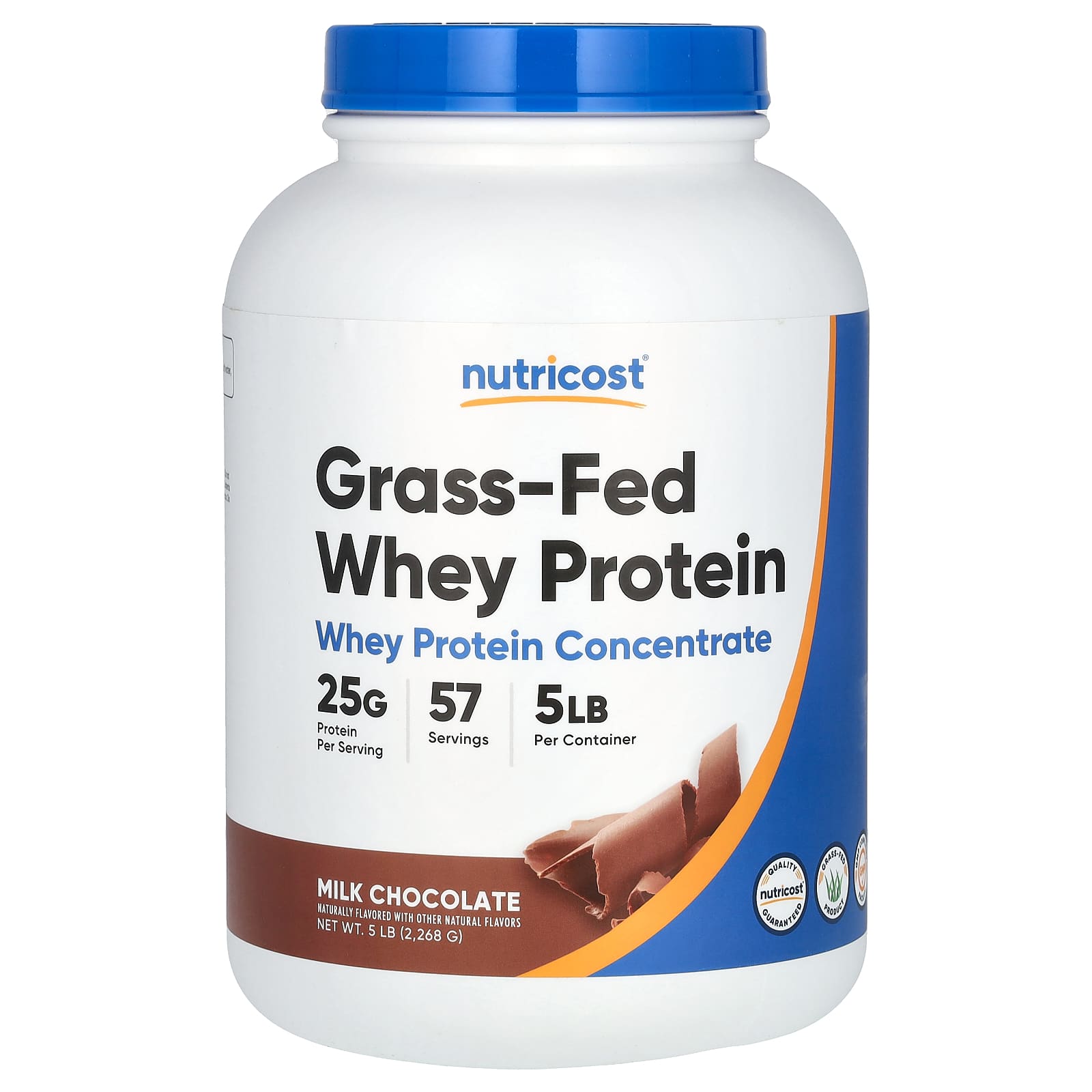 Grass-Fed Whey Protein, Milk Chocolate, 2,268G (5Lb)
Grass-Fed Whey Protein, Milk Chocolate, 2,268G (5Lb)