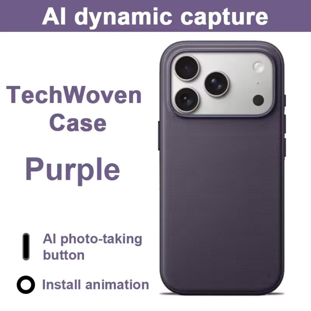 AI Photo capture button for Apple Magsafe Techwoven Magnetic Case For iPhone 17 Pro Max Wireless Charging Full Protect Cover Artificial leather&iPhone17 Pro фиолетовый
AI Photo capture button for Apple Magsafe Techwoven Magnetic Case For iPhone 17 Pro Max Wireless Charging Full Protect Cover Artificial leather&iPhone17 Pro фиолетовый