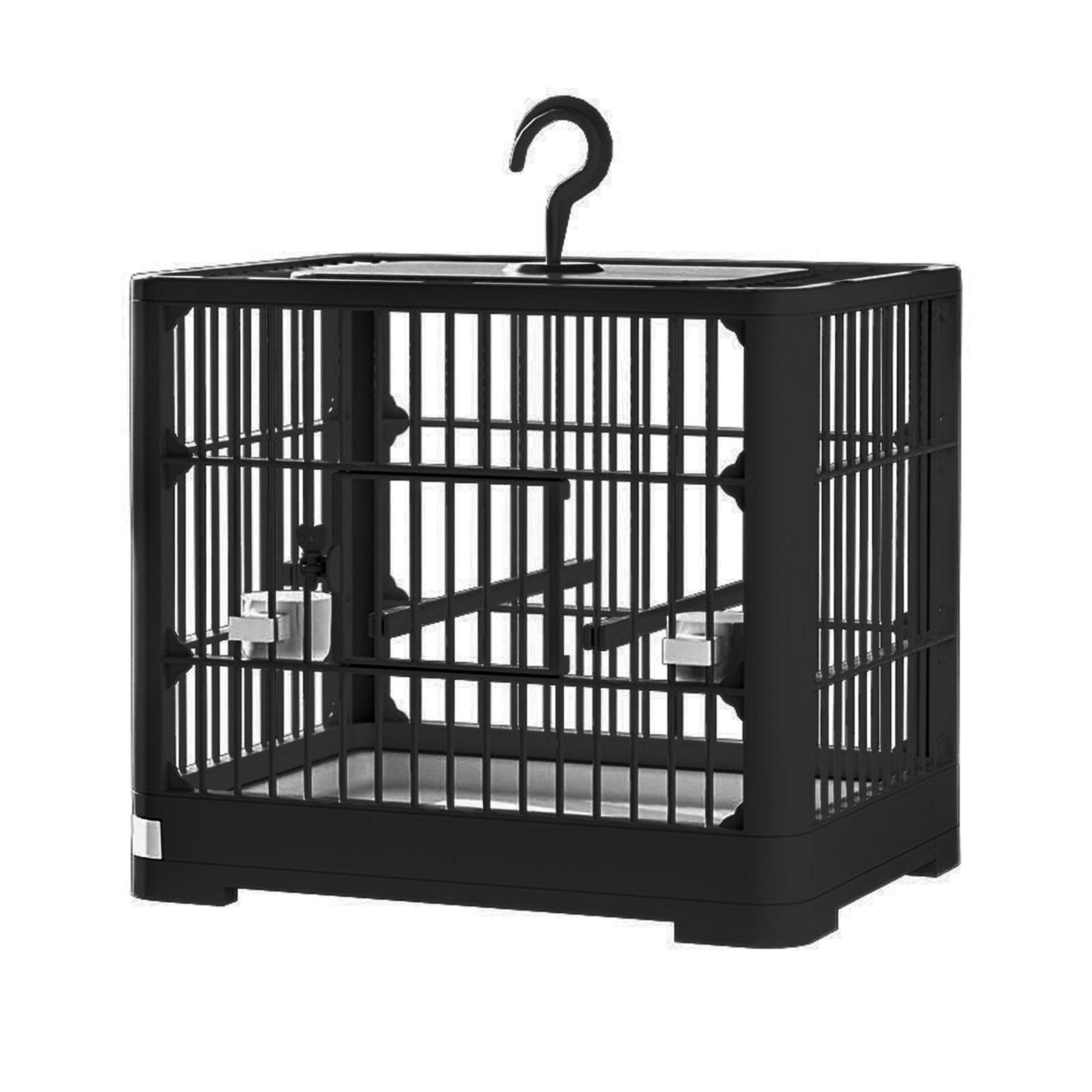 Ventilated Villa Bird Cage for Indoor and Outdoor Use Large Bird Cage with Feeder Perch for Budgies Canarys чорний
Ventilated Villa Bird Cage for Indoor and Outdoor Use Large Bird Cage with Feeder Perch for Budgies Canarys чорний