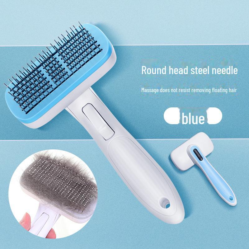 Расческа для удаления шерсти у кошек и собак - большая, антилинькая щетка для легкого ухода
Расческа для удаления шерсти у кошек и собак - большая, антилинькая щетка для легкого ухода