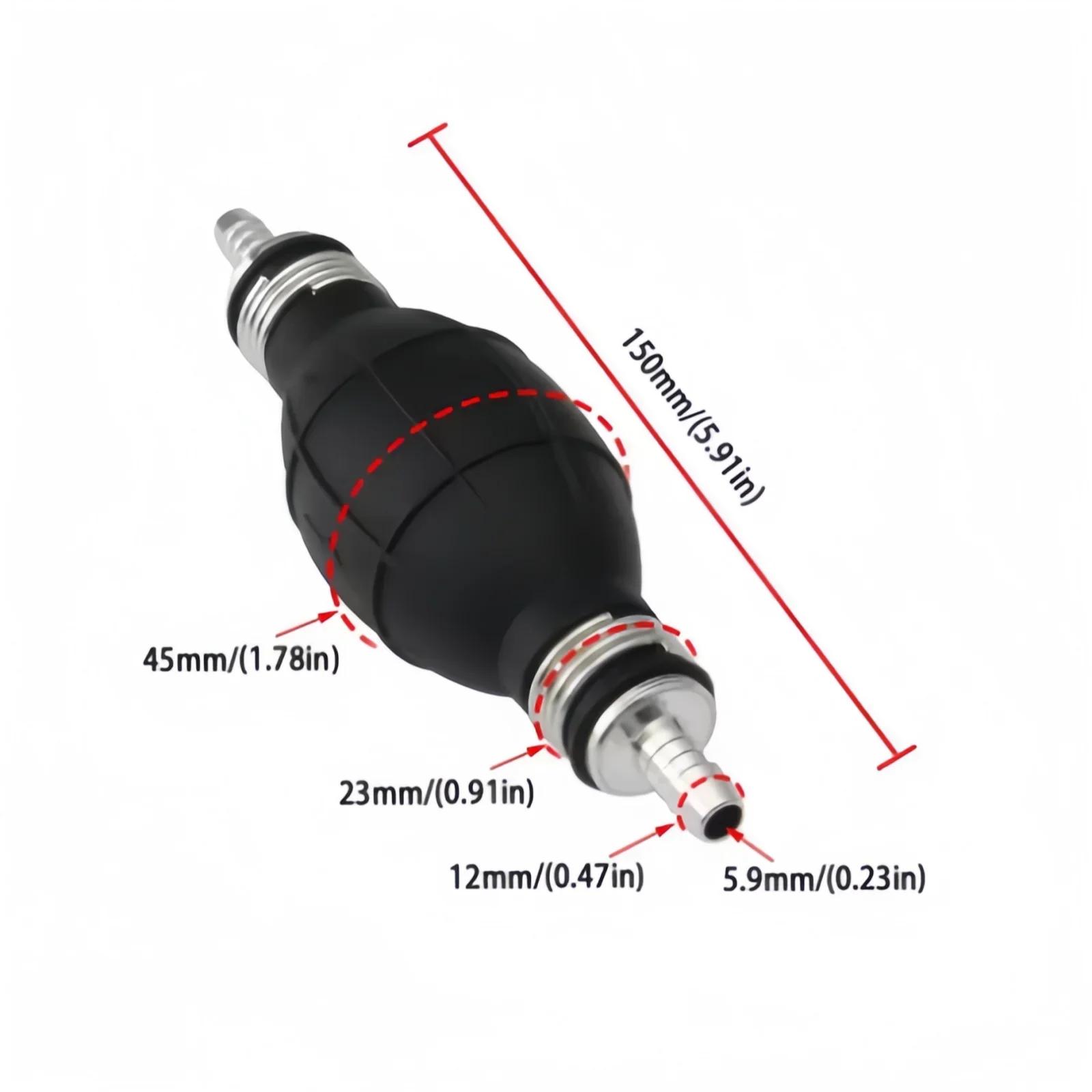 Гумово-алюмінієвий ручний паливний насос, ручна груша, для оливи, бензину, дизельного палива, насос для перекачування рідини 6мм/8мм/10мм/12мм 12mm
Гумово-алюмінієвий ручний паливний насос, ручна груша, для оливи, бензину, дизельного палива, насос для перекачування рідини 6мм/8мм/10мм/12мм 12mm