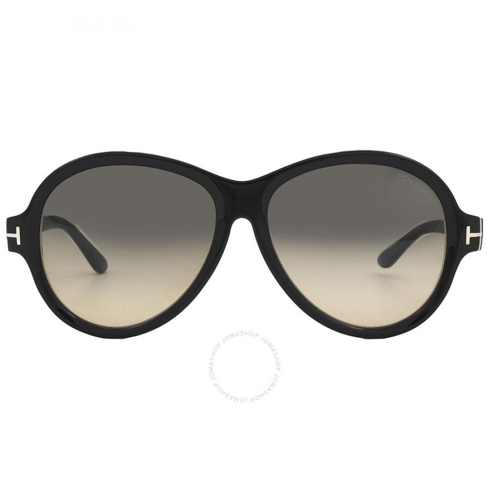 Tom Ford Camryn Дымчатые овальные женские солнцезащитные очки с градиентом FT1033 01B 59
Tom Ford Camryn Дымчатые овальные женские солнцезащитные очки с градиентом FT1033 01B 59